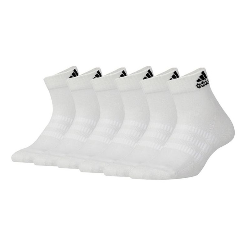 adidas Classical Breathable Sports Basketball Socks Unisex White DZ9367 1