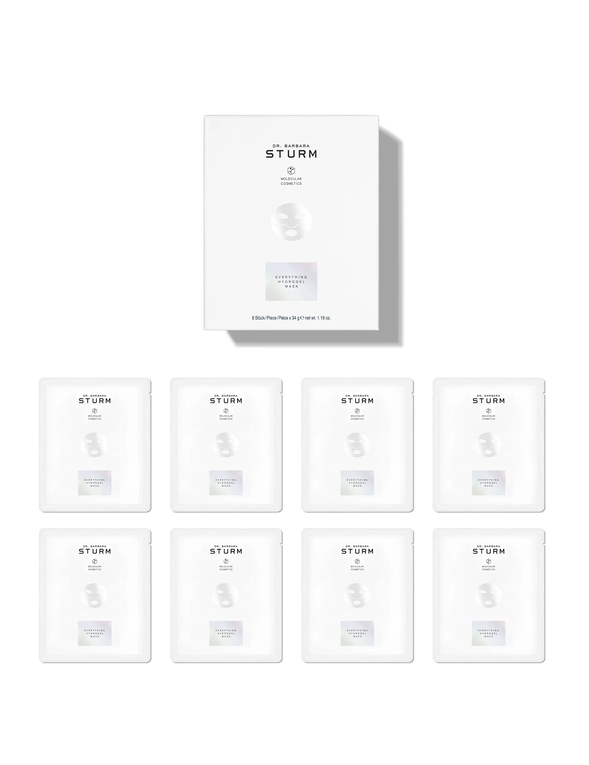 EVERYTHING HYDROGEL MASK - PACK OF 8 - 1