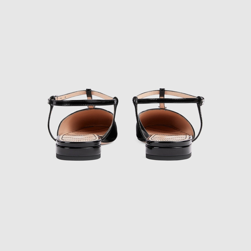 GUCCI Women's Double G ballet flat outlook