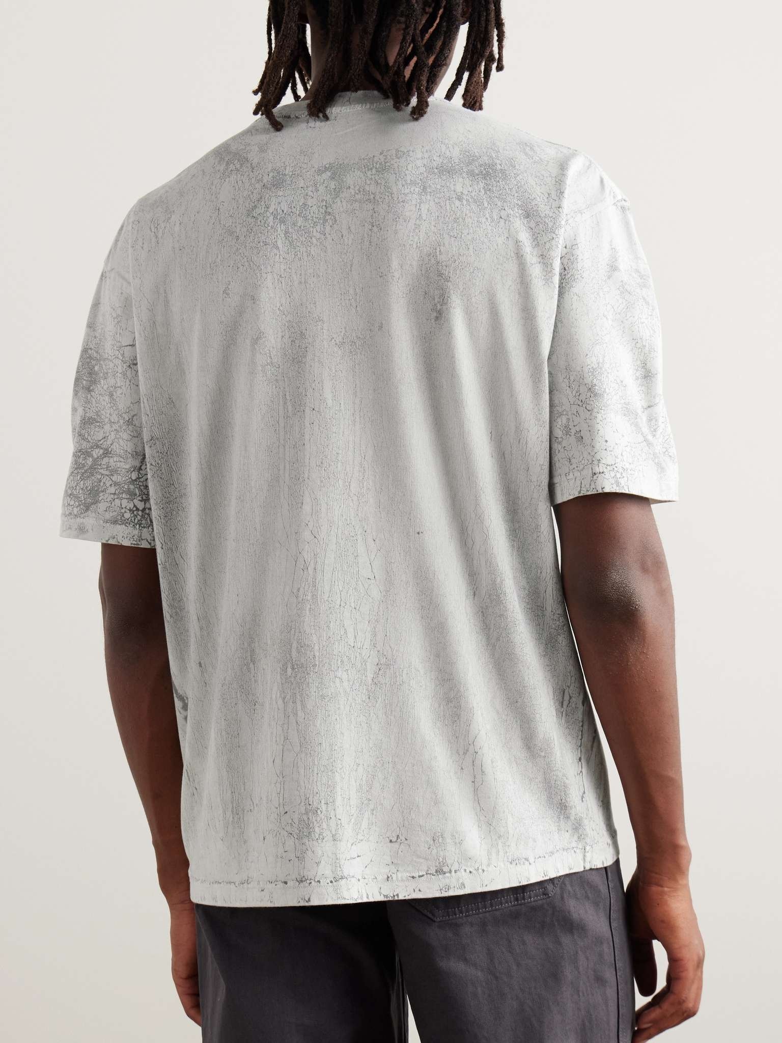 Printed Cotton-Jersey T-Shirt - 4