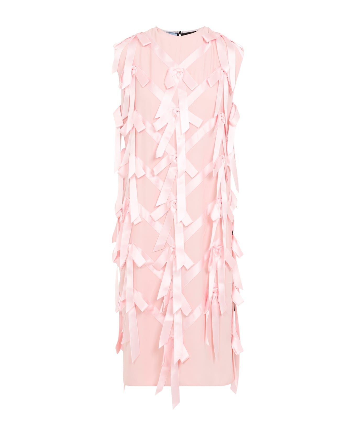 Panelled Sleeveless Dress - 2