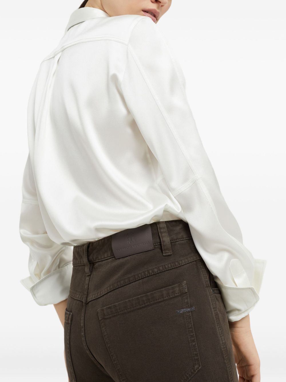 straight-leg trousers - 5