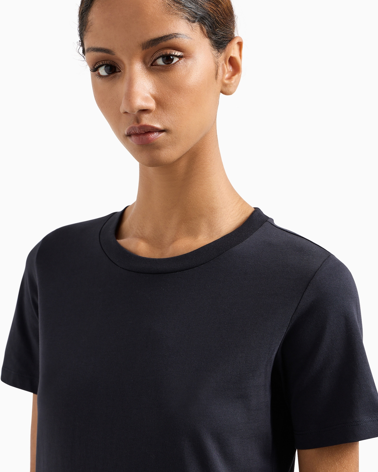 Pima-jersey crew-neck T-shirt - 5