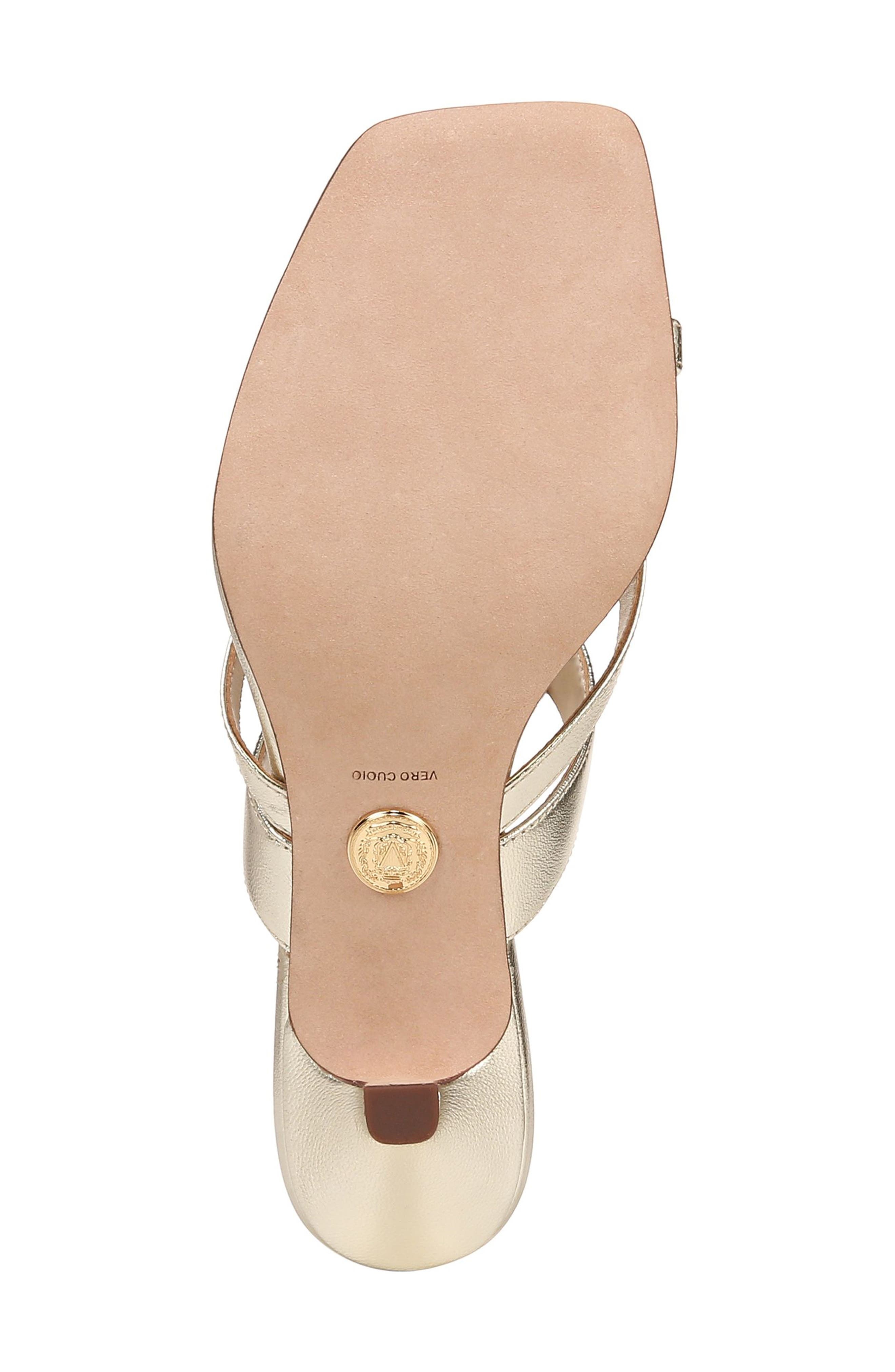 Alanis Kitten Heel Slide Sandal - 6
