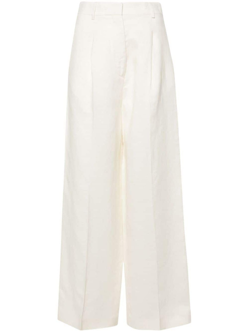 logo-stripe palazzo pants 1