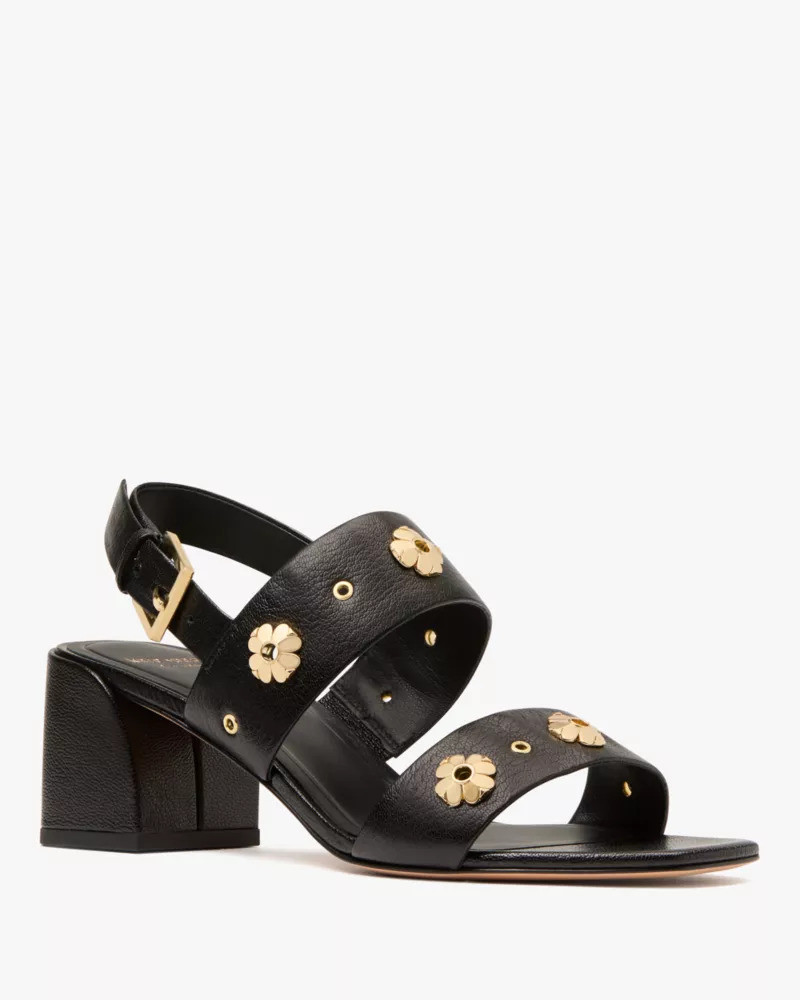 kate spade Spade Flower Stud Block Heels outlook