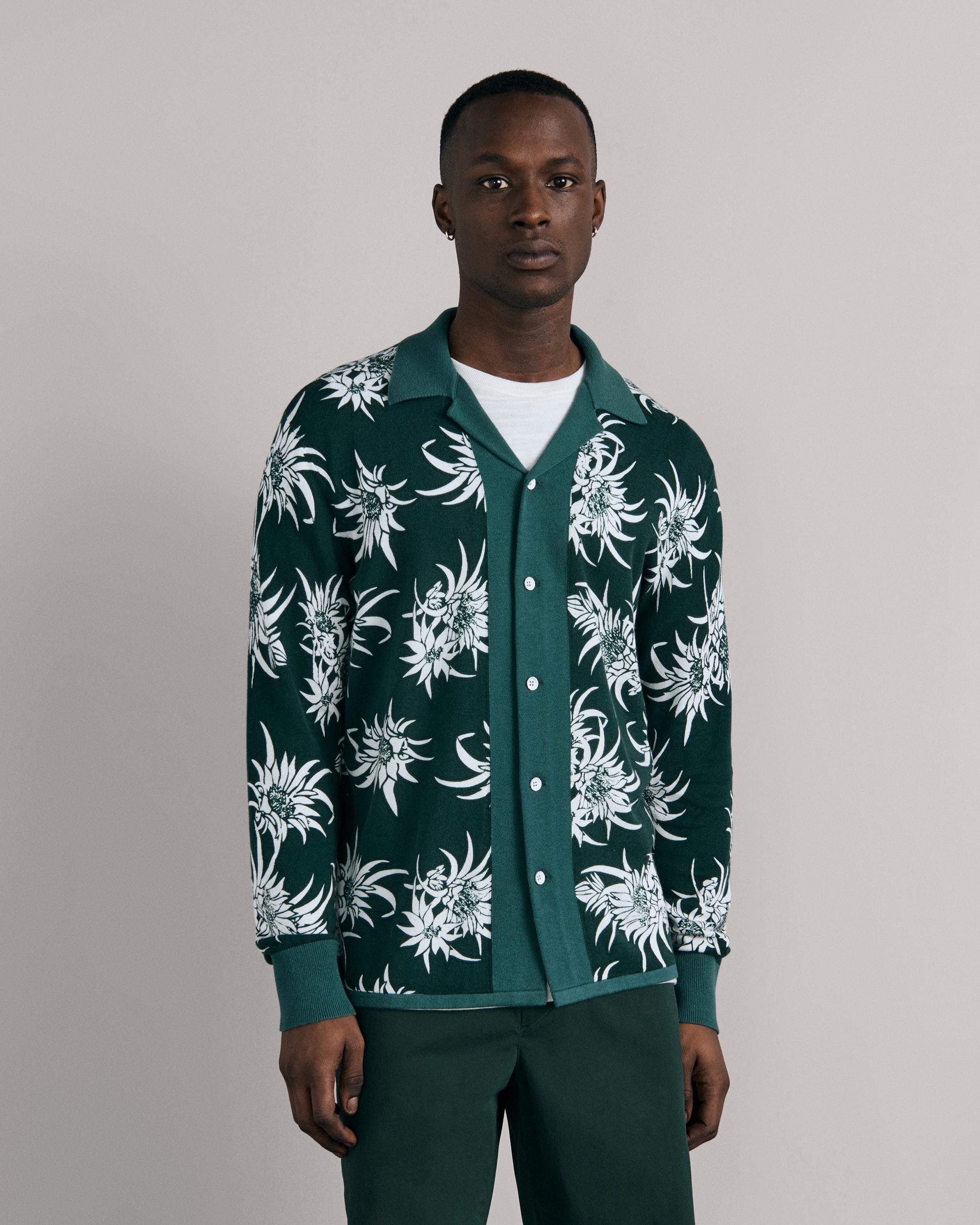 Lorne Printed Cotton Button Down
Classic Fit Shirt - 2