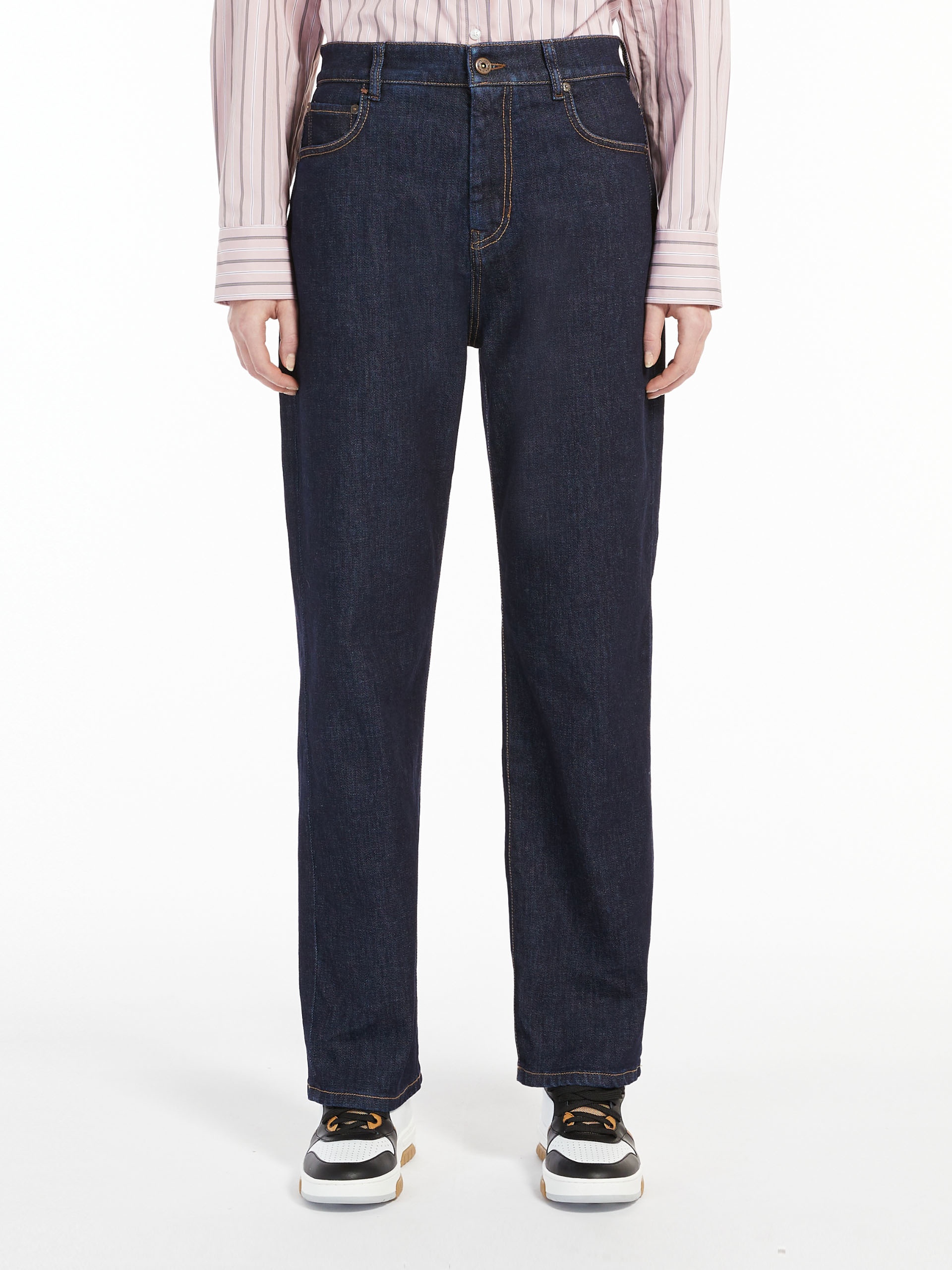 MADERA Cotton denim trousers - 3