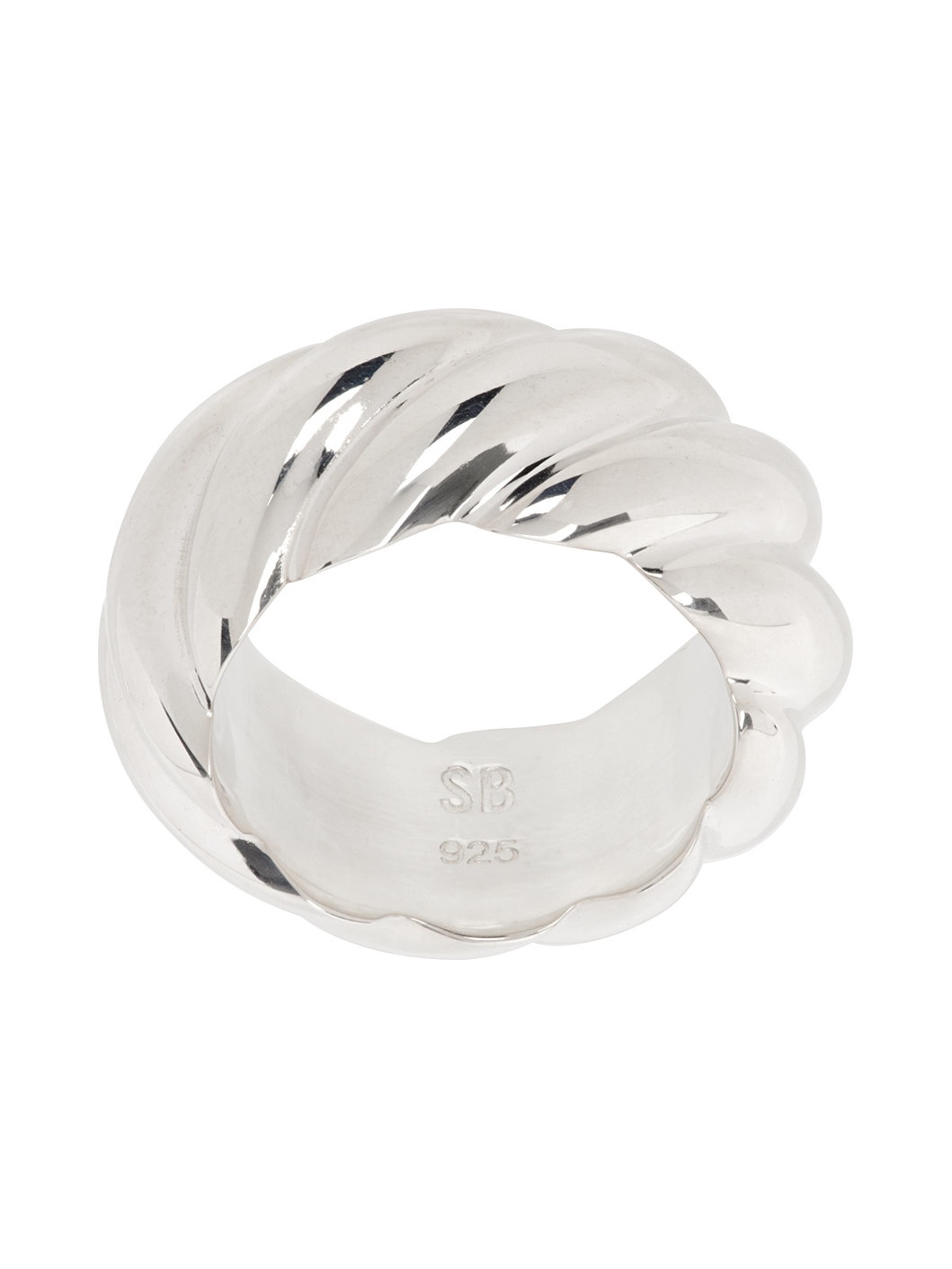 Sophie Buhai Silver Large Rope Ring | REVERSIBLE