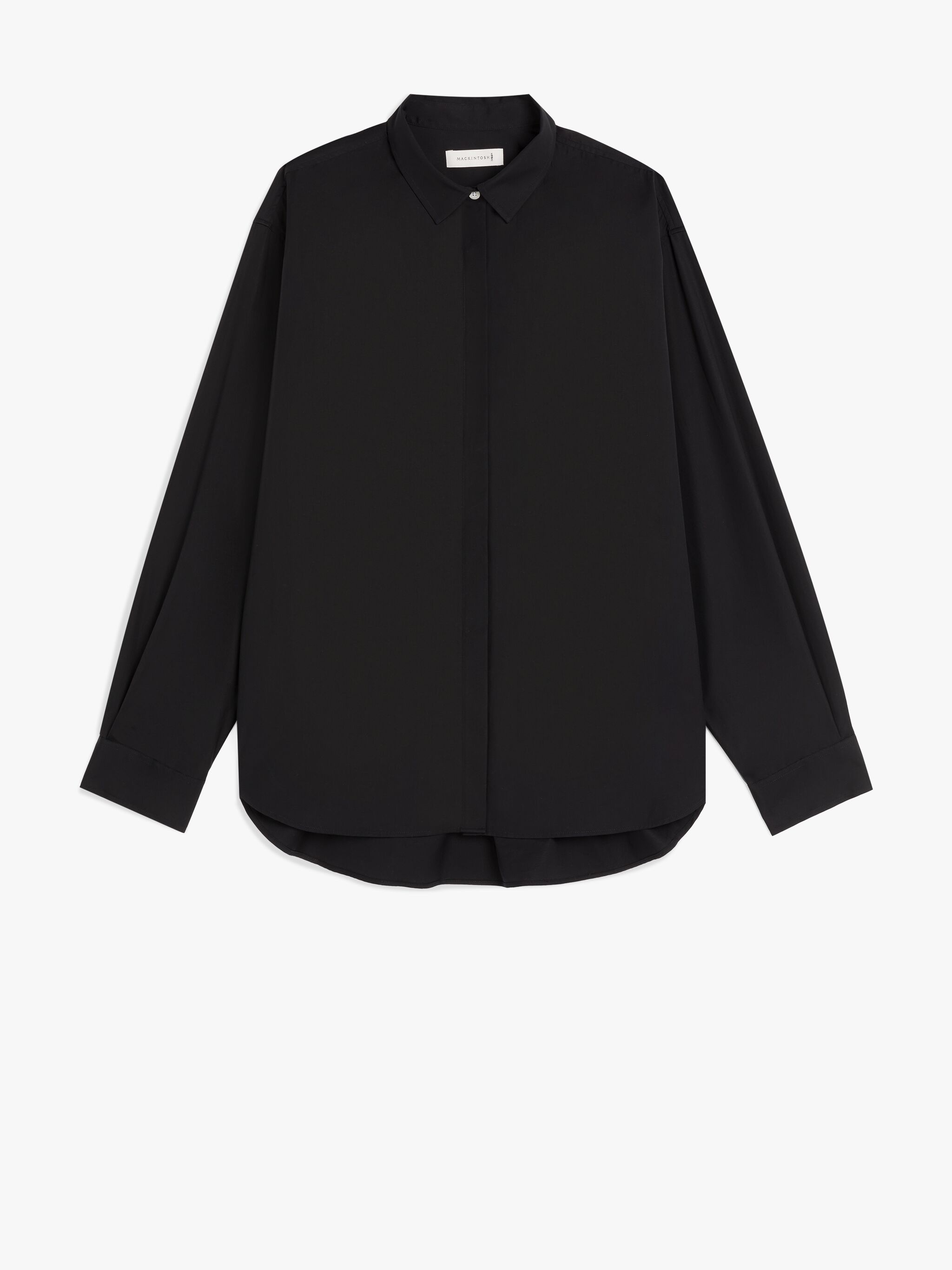 BLUEBELLS BLACK COTTON SHIRT - 1