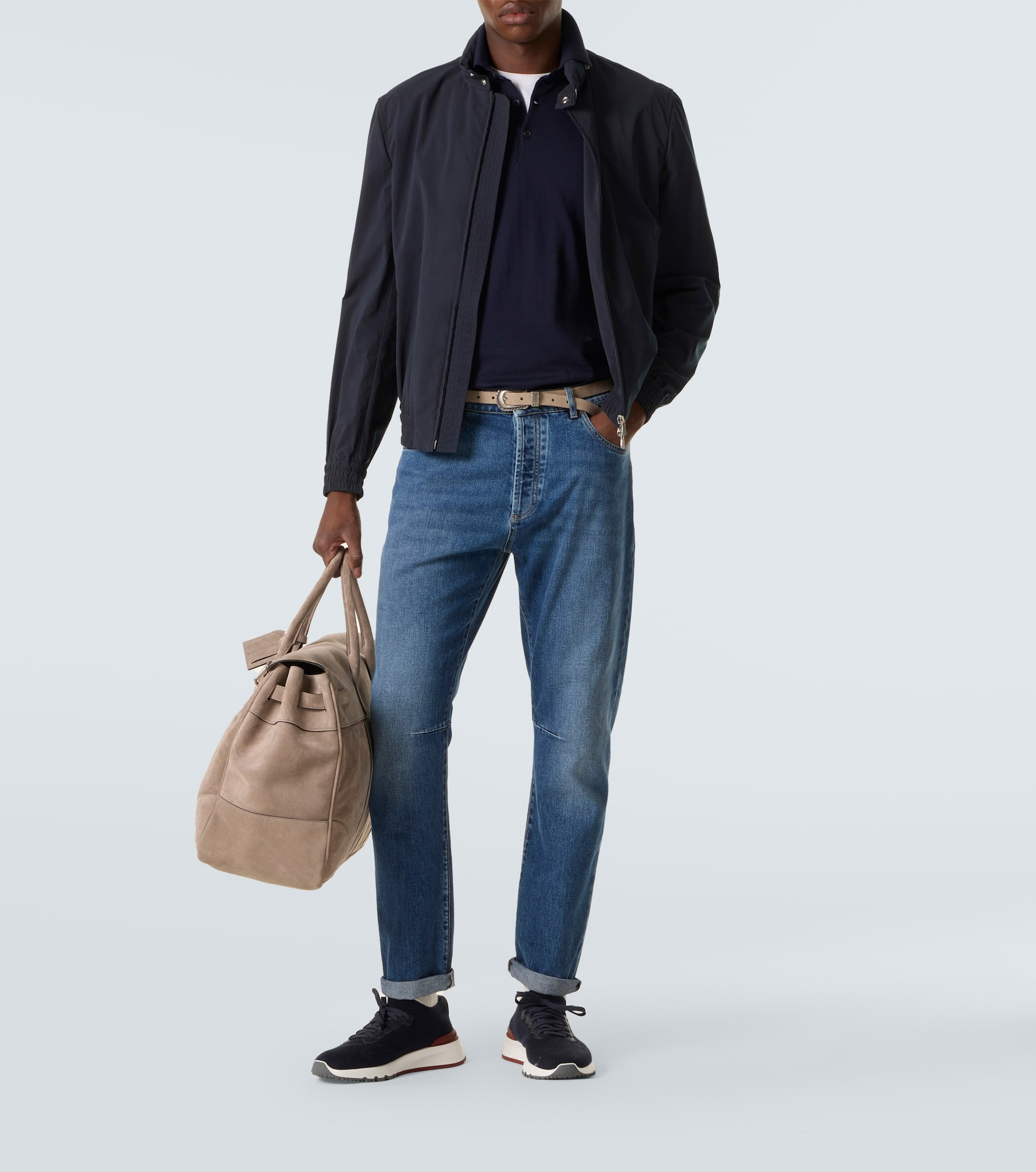 Cotton polo sweater - 2