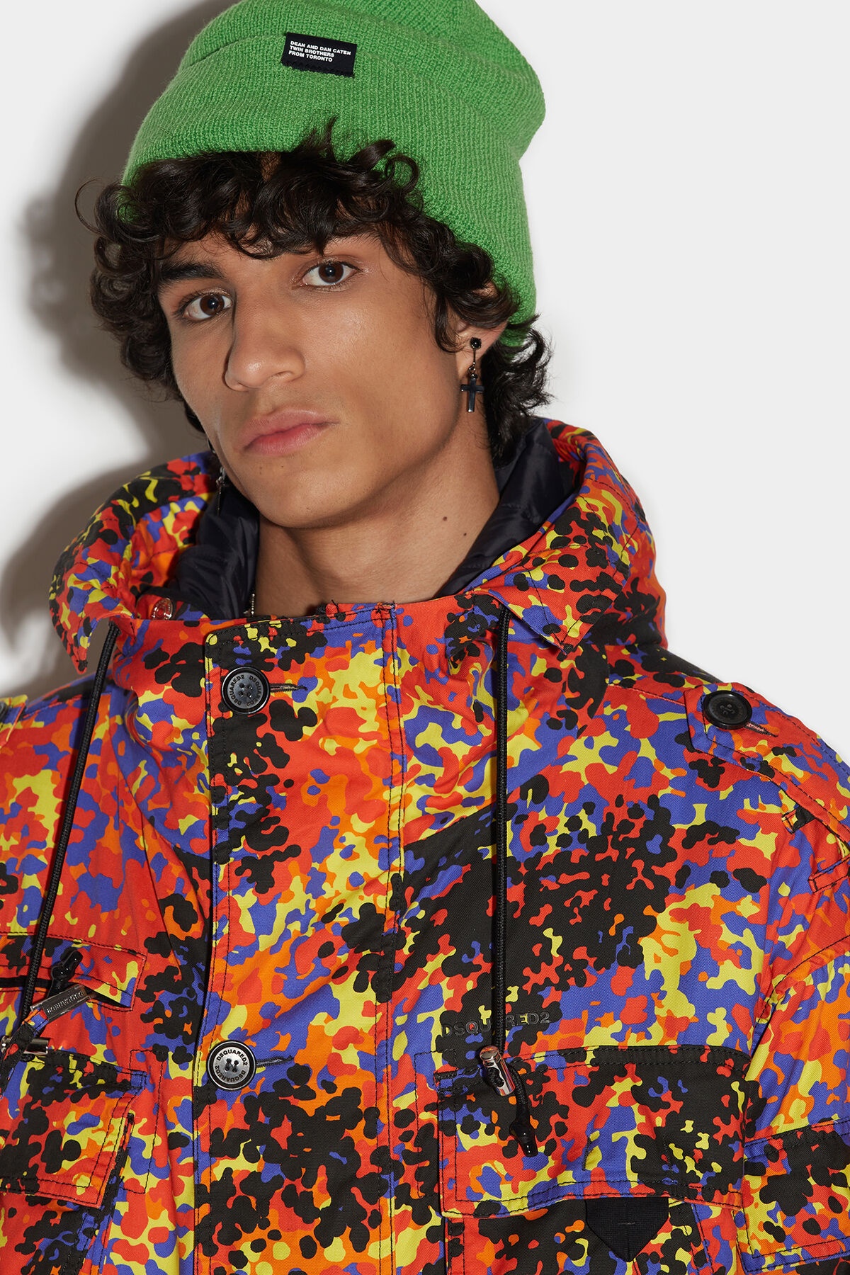 GOTH CAMO OVER PARKA - 4