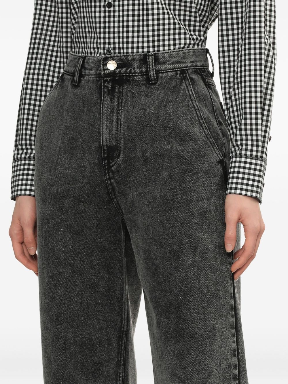 TRS Tag acid-wash jeans - 5