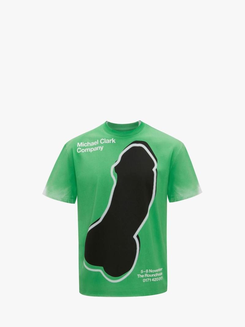 MICHAEL CLARK PRINTED T-SHIRT 1