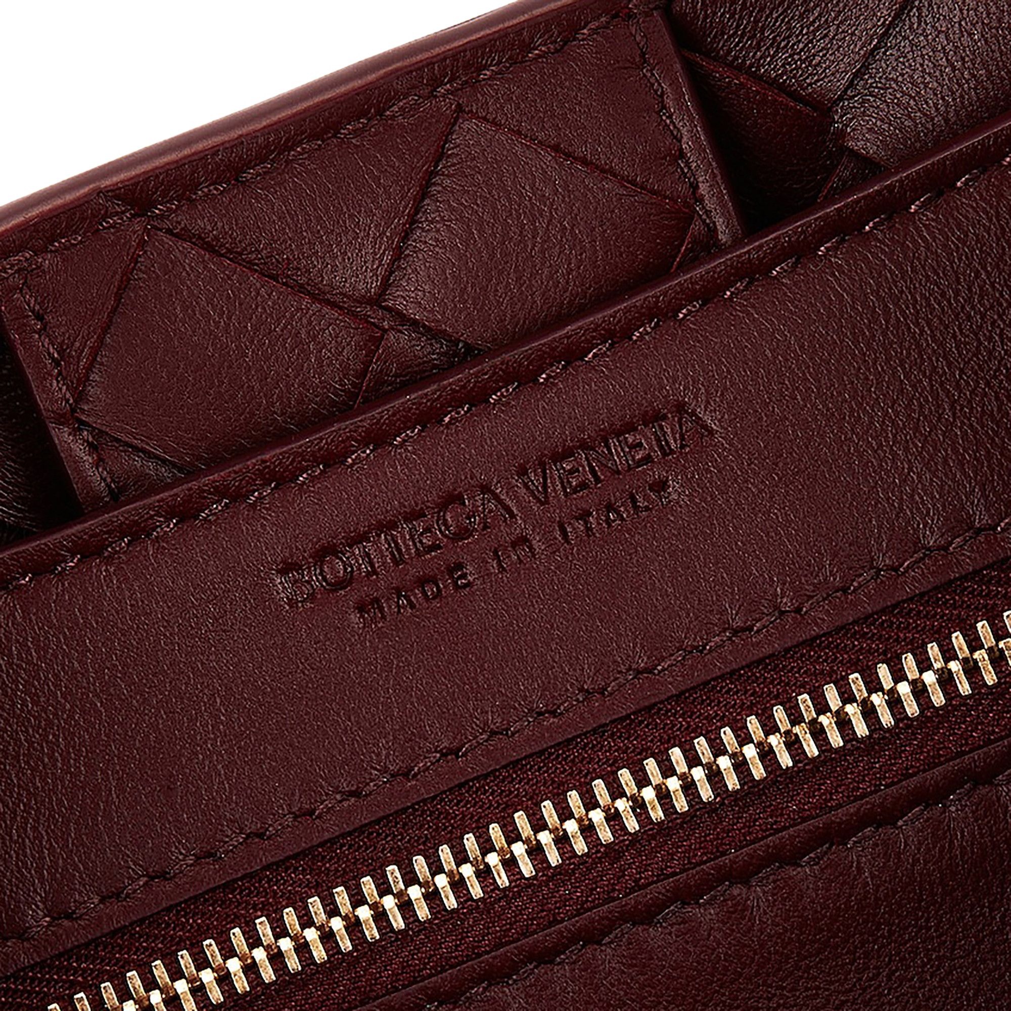 Bottega Veneta Small Andiamo Bag 'Barolo' - 3