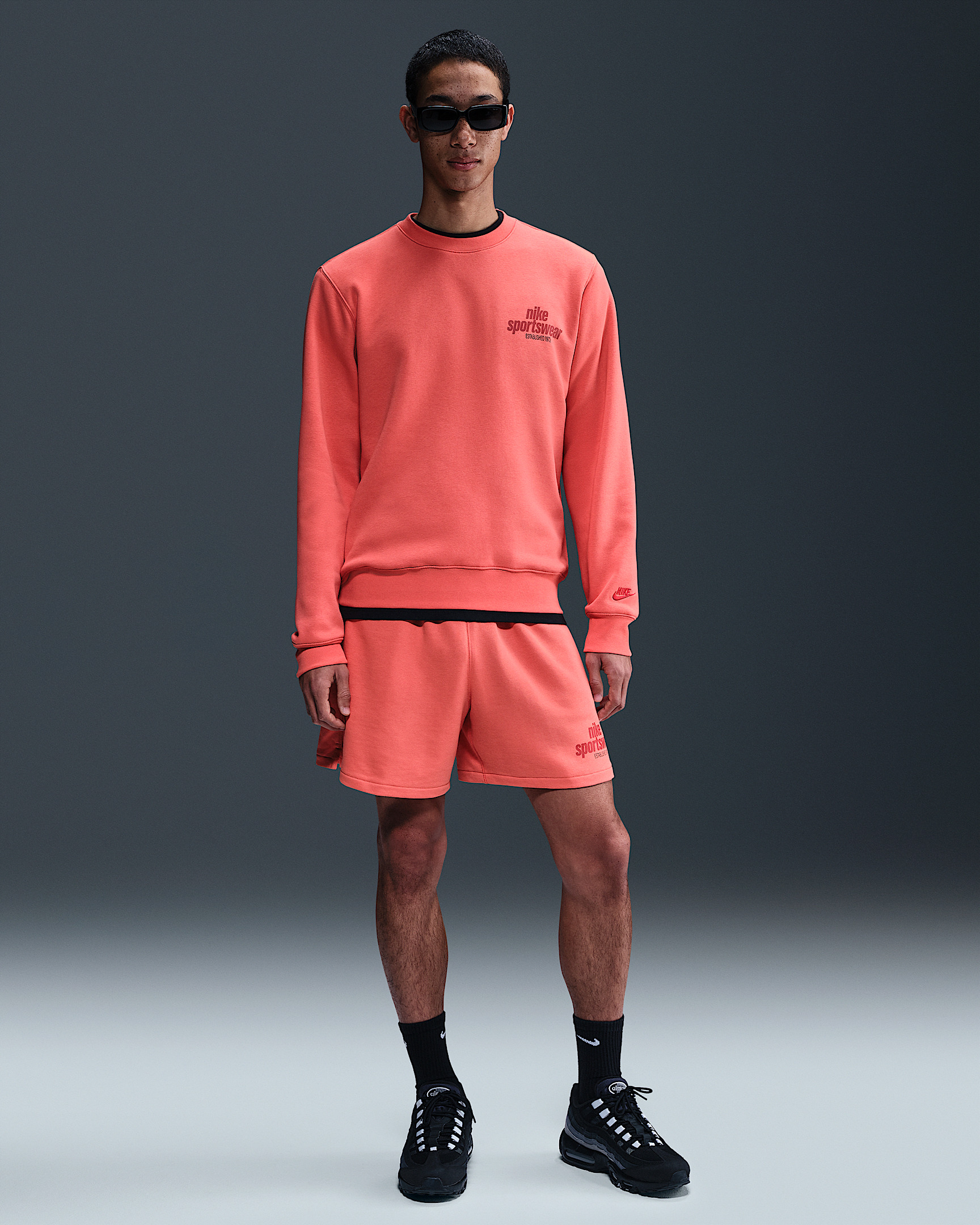 Nike Club Men's Fleece Crew - 4