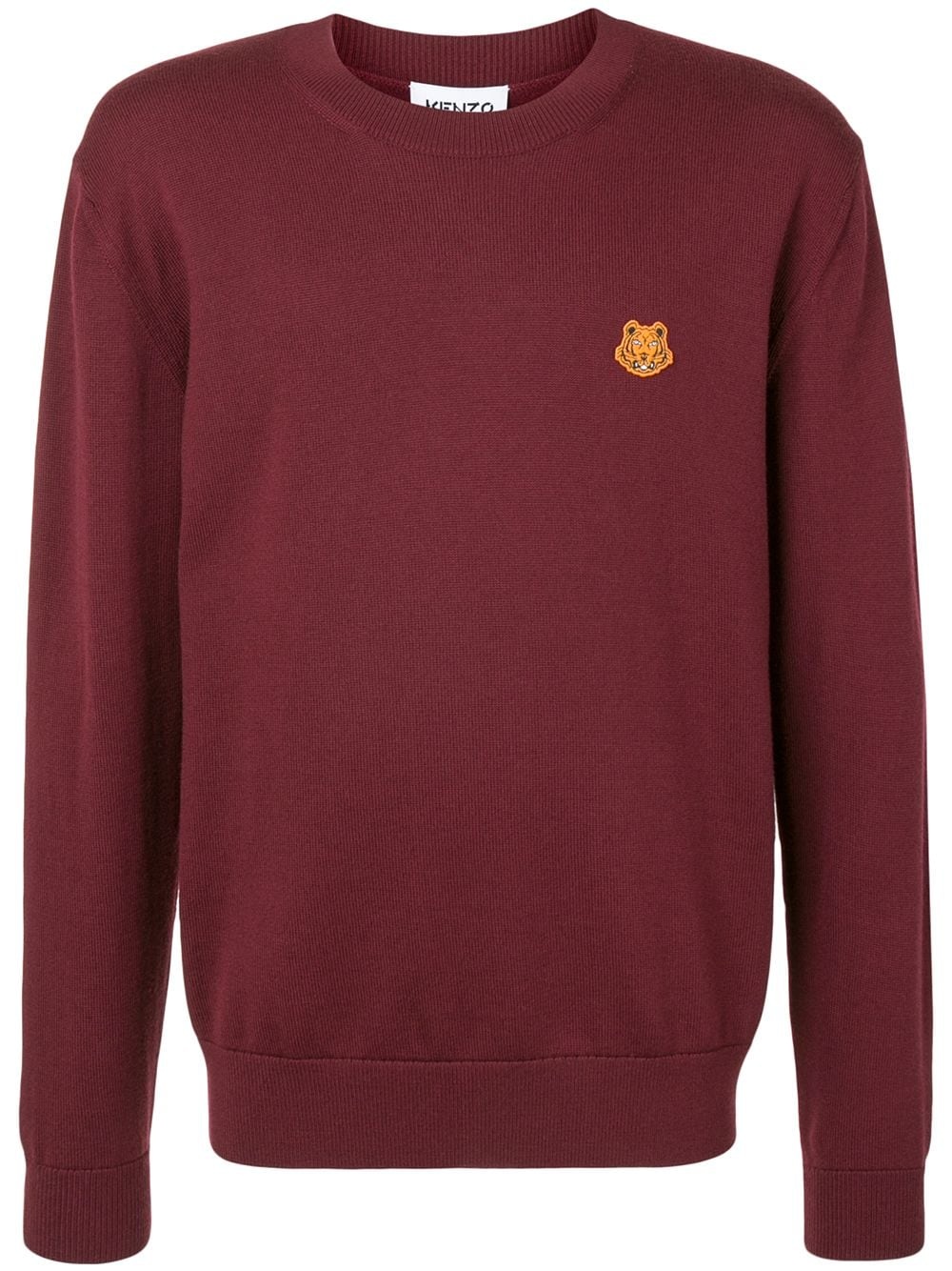 Tiger Crest crew-neck jumper - 1