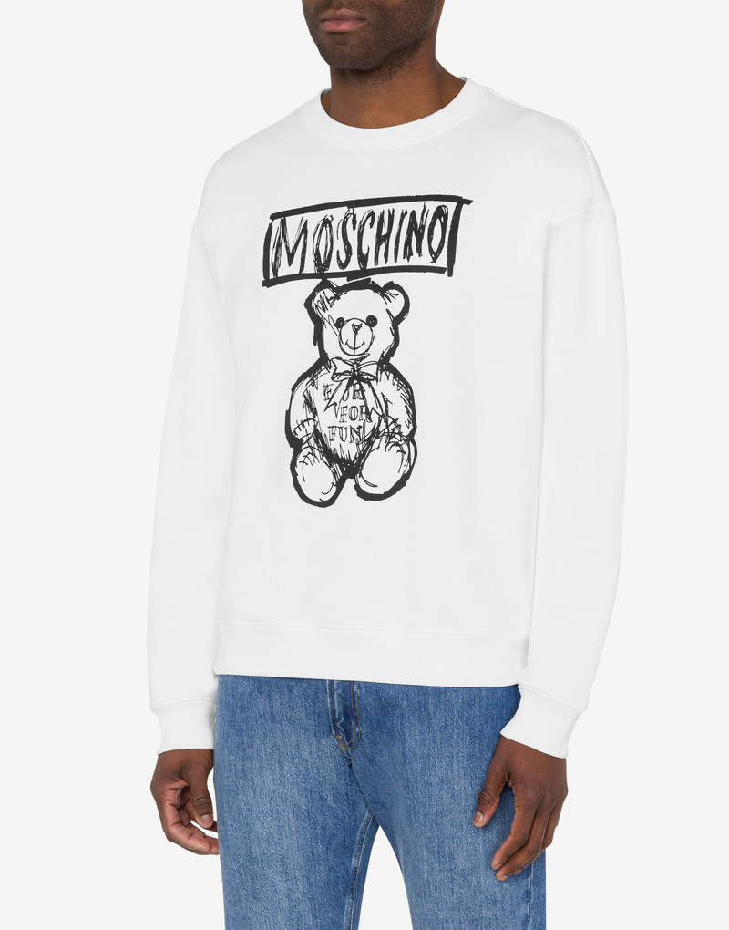 Moschino MOSCHINO TEDDY BEAR SWEATSHIRT outlook
