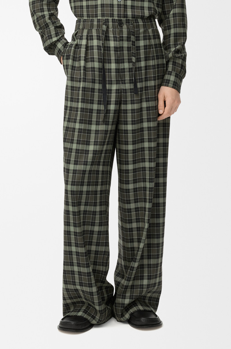 Drawstring trousers in wool blend 3