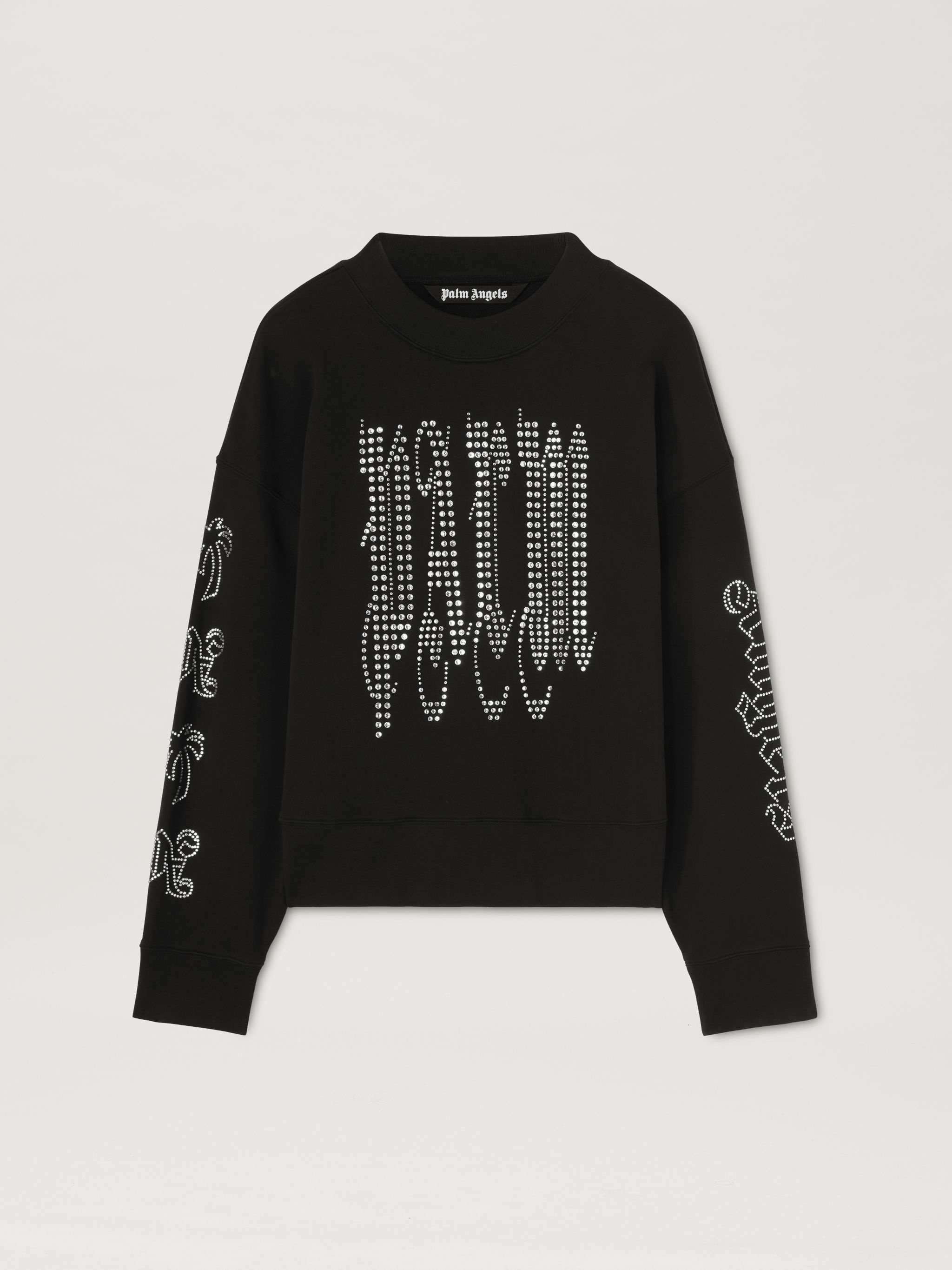 Gothic Logo Studded Crewneck - 1