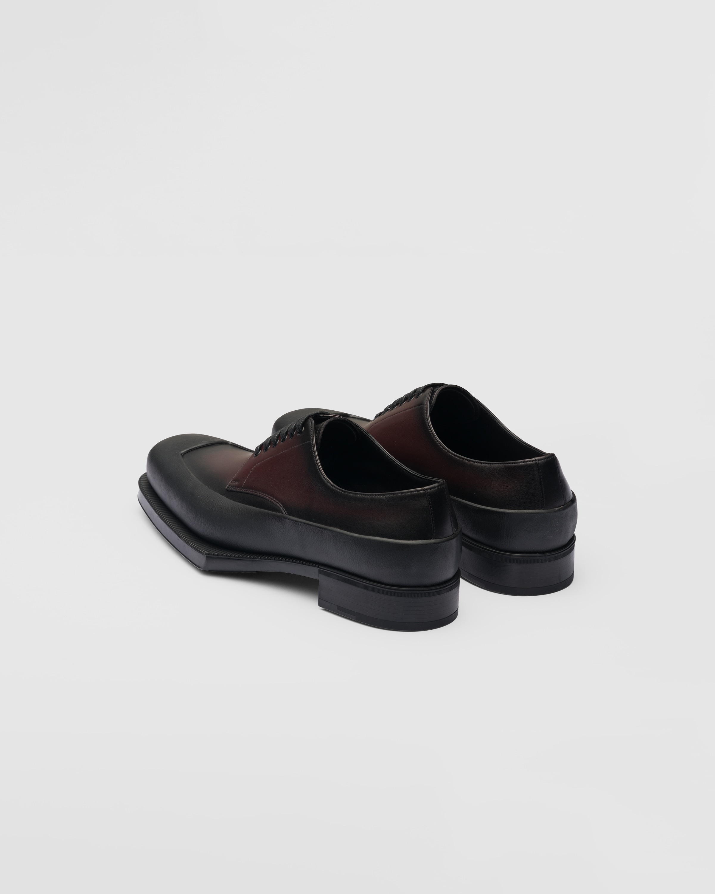 Antique leather Derby shoes - 5