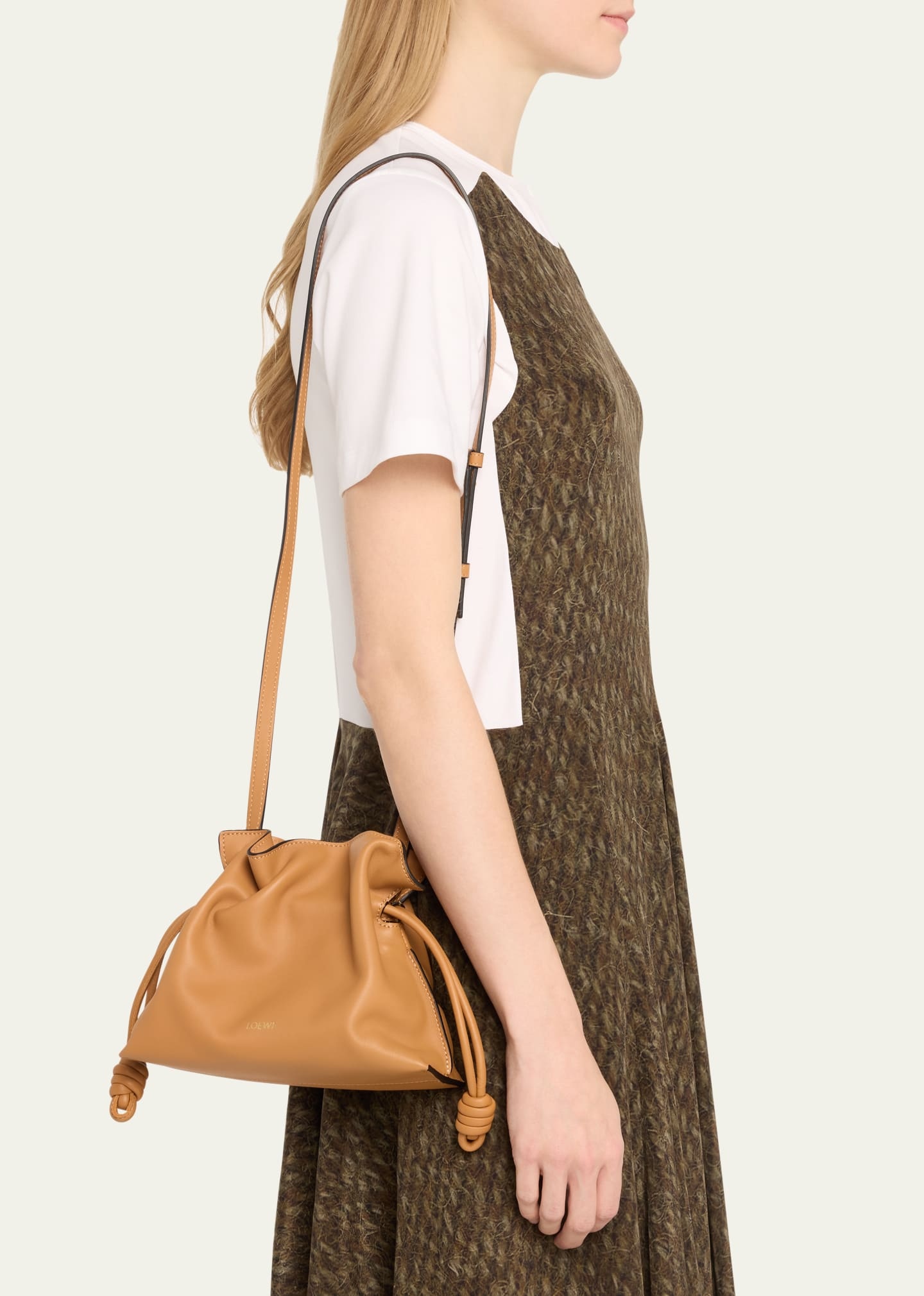 Flamenco Mini Leather Clutch Bag - 2