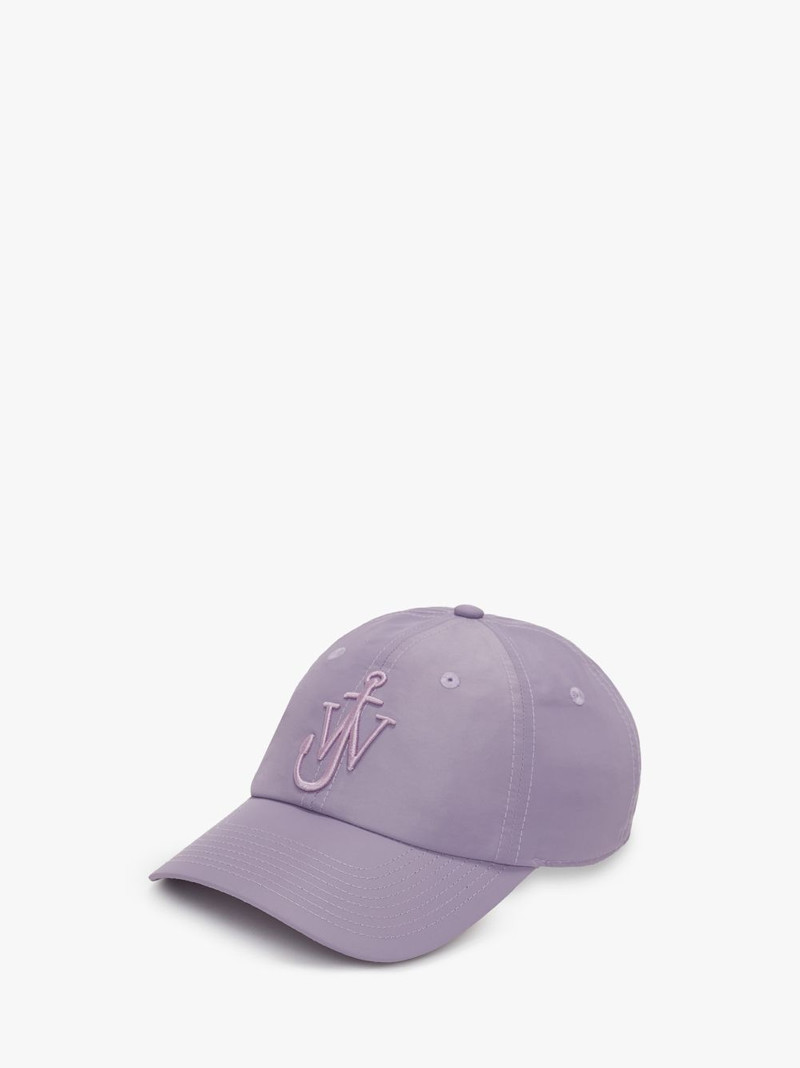 JW Anderson NYLON BASEBALL CAP WITH ANCHOR LOGO outlook