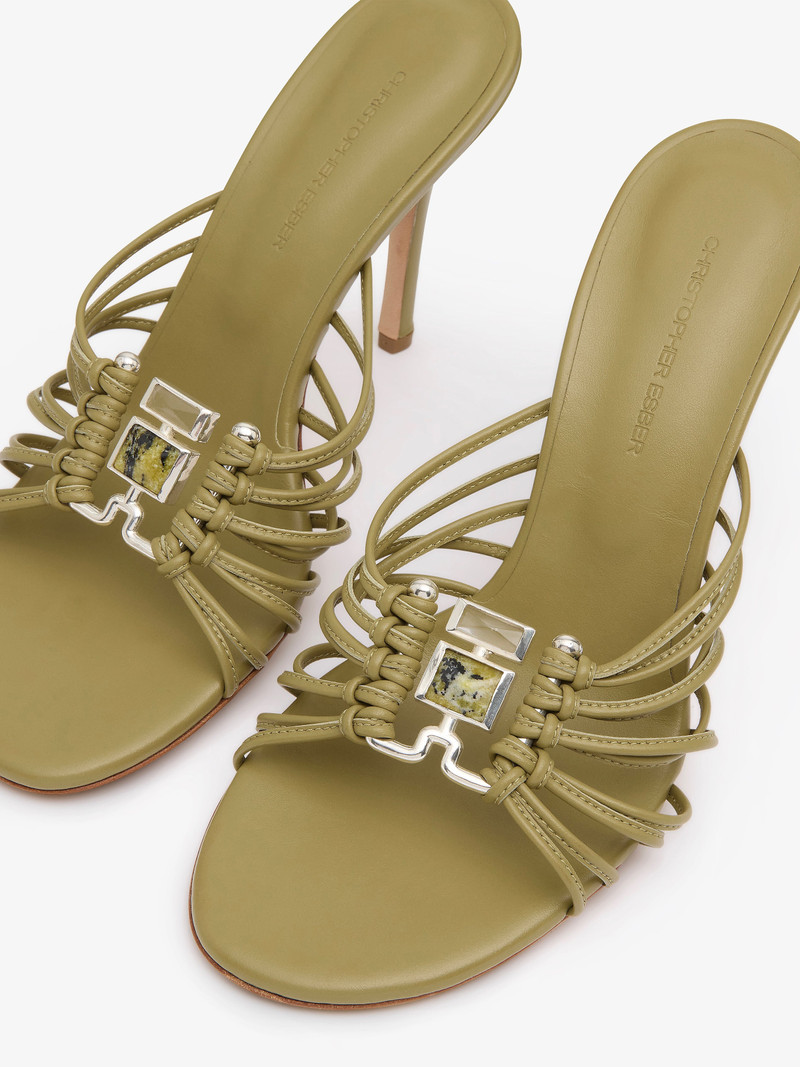 Bezel Quartz Caged Heel 3