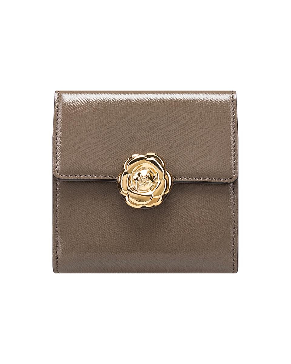TAUPE FRENCH WALLET - 1