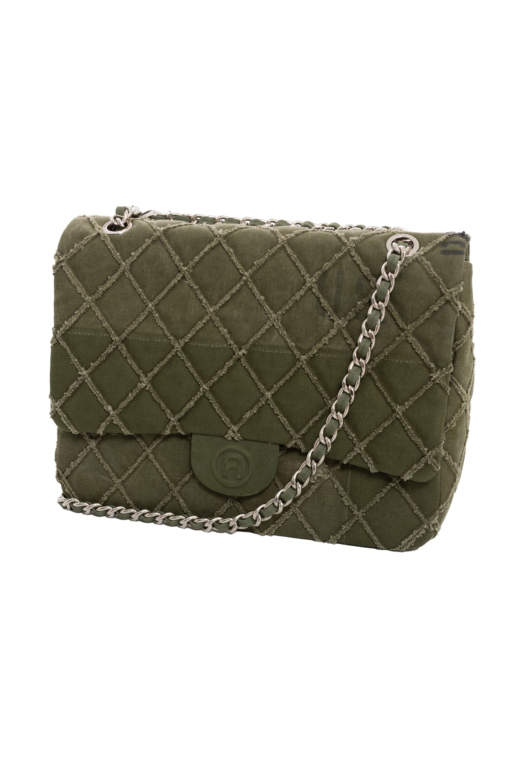 Readymade RHOMBUS BIG CHAIN BAG / KHA | nubiantokyo | REVERSIBLE