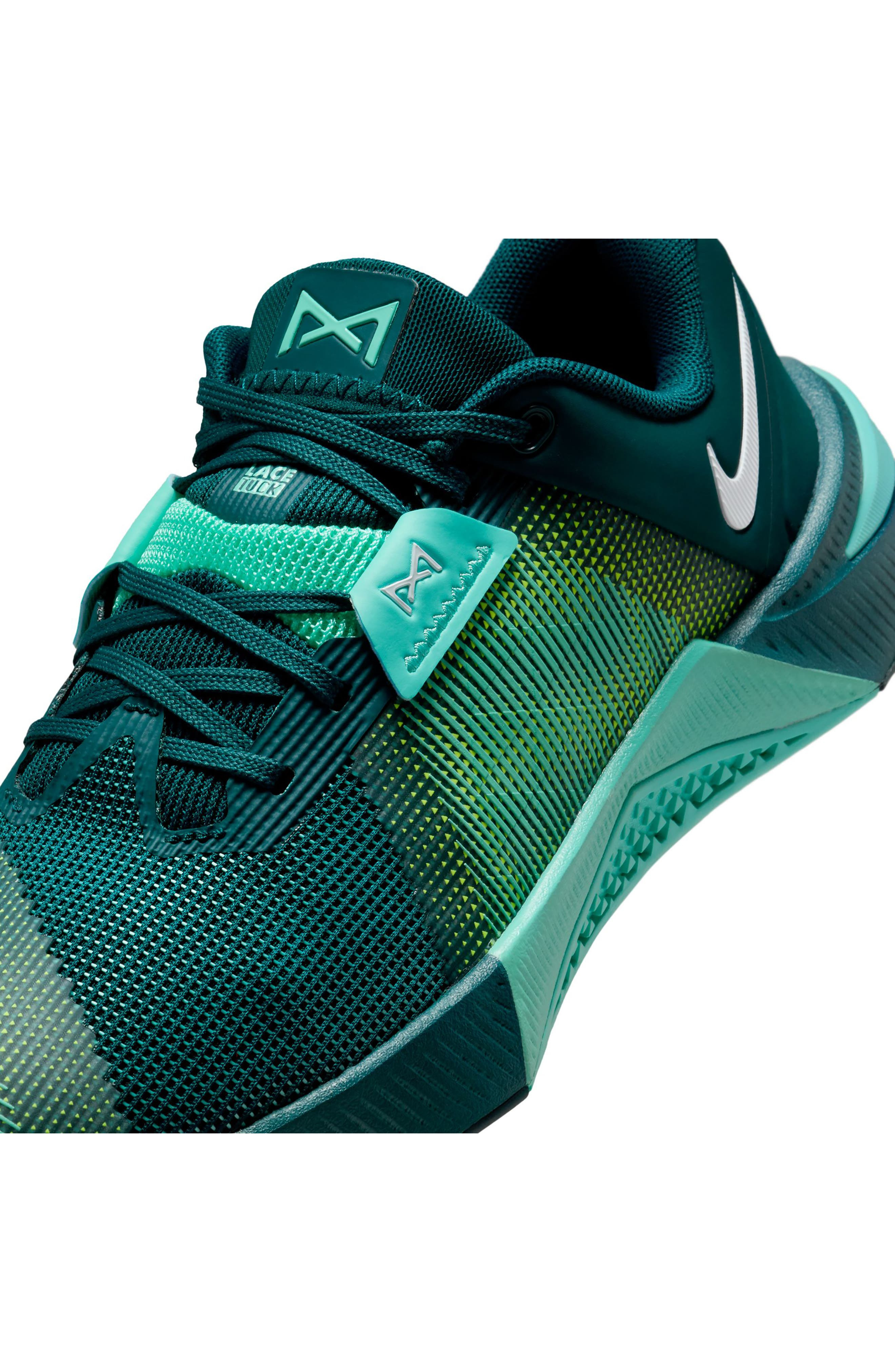 Nike Metcon 10 Training Shoe in Turquoise/White/Volt at Nordstrom - 7