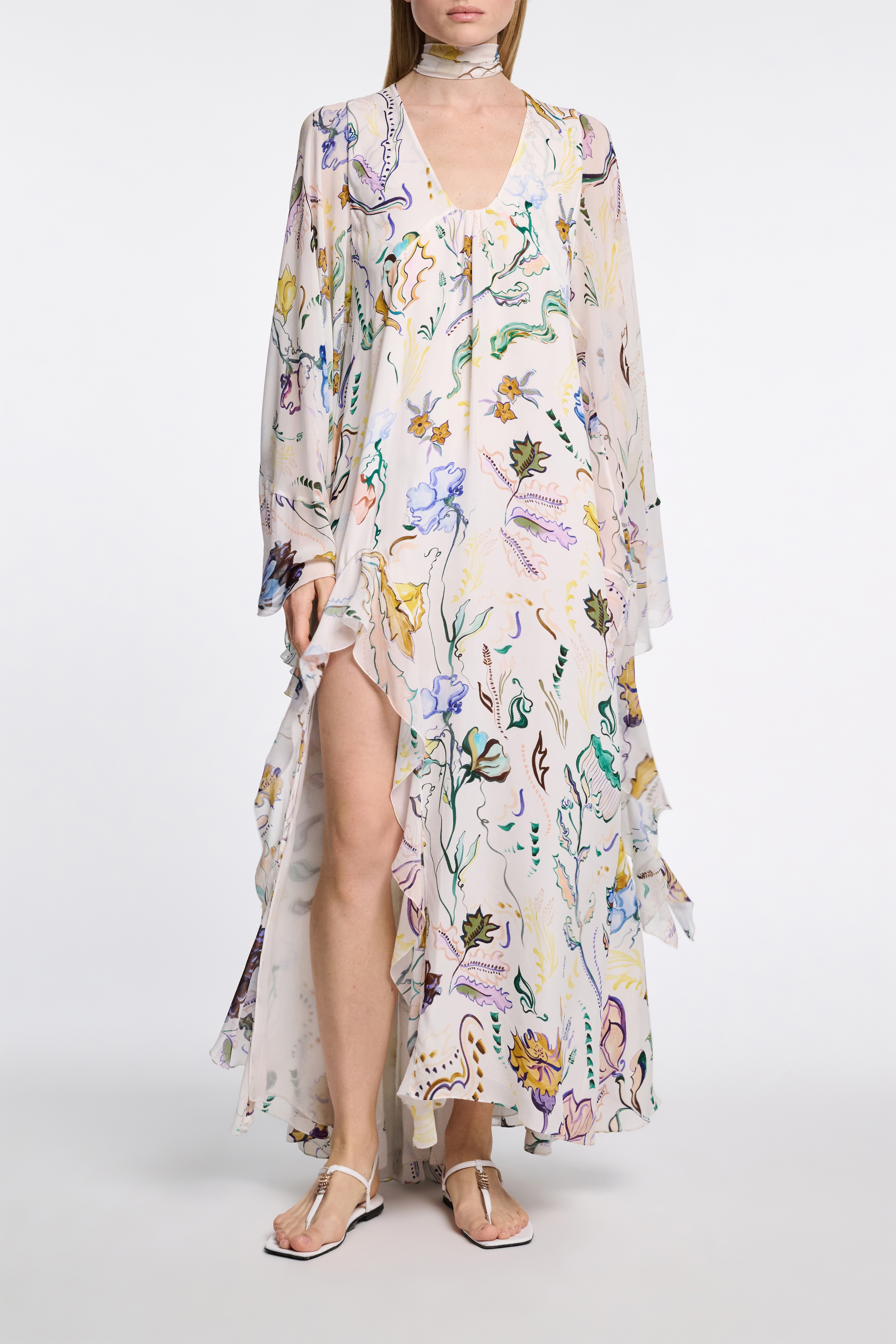 FLORAL TWIST dress - 3