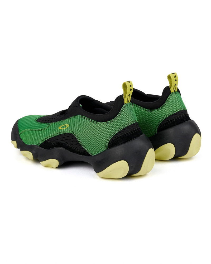 BRAIN DEAD Oakley Factory Team Flesh Sandal - Green/Lemon outlook