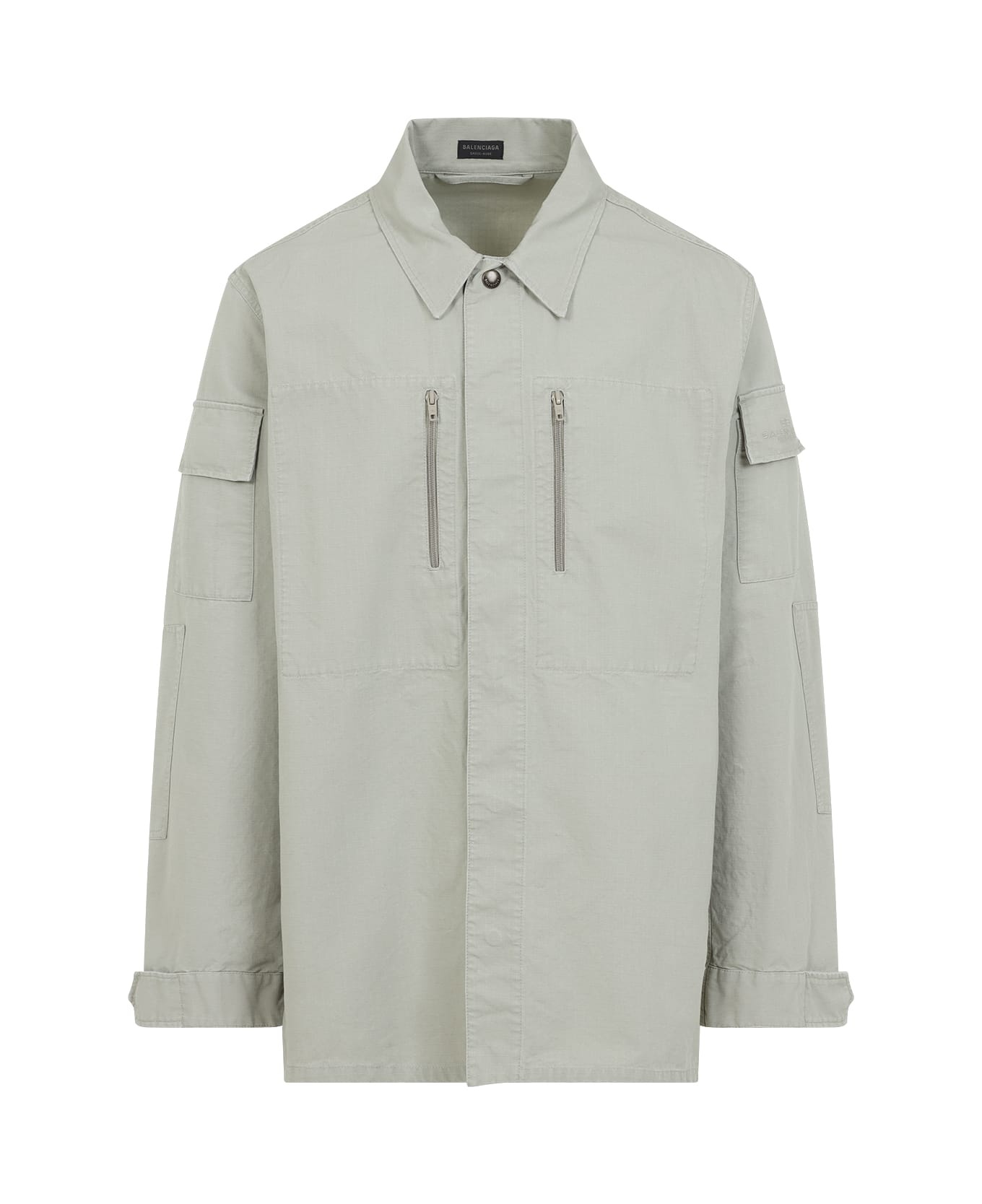 Long Sleeves Military Shirt - 2