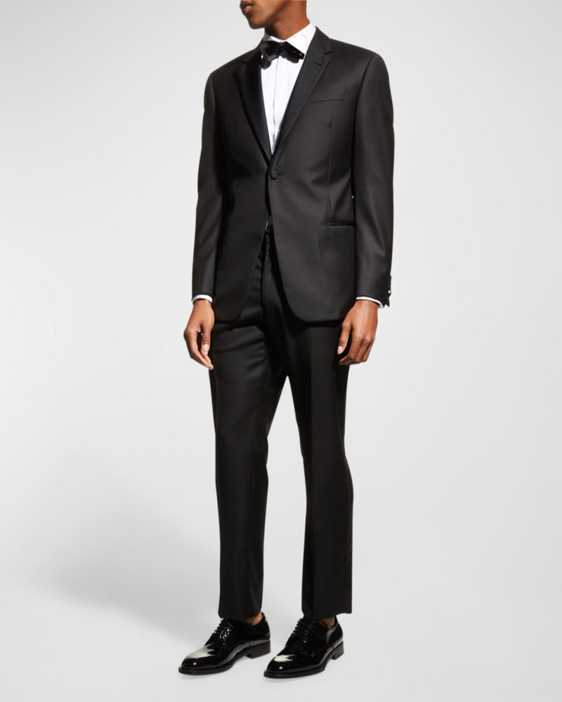 EMPORIO ARMANI Super 130s Wool Two-Piece Tuxedo outlook