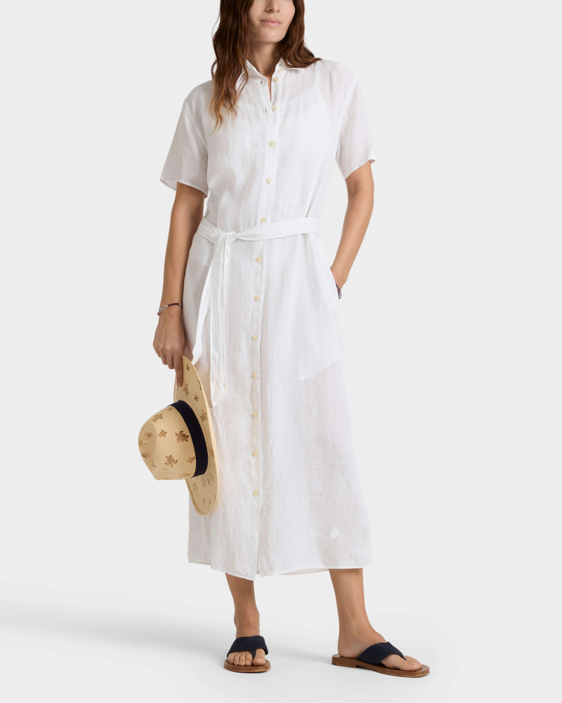 Vilebrequin WOMEN LINEN SHIRT DRESS SOLID outlook