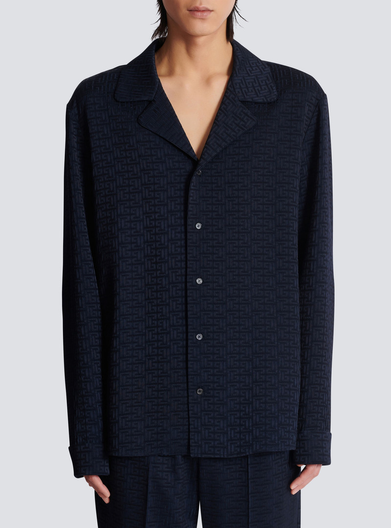 PB Labyrinth jacquard pyjama shirt 5