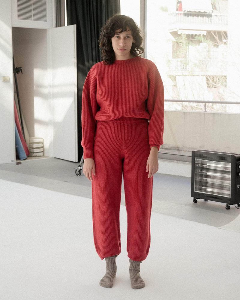 Mea Pants - Recycled Wool Rib 7