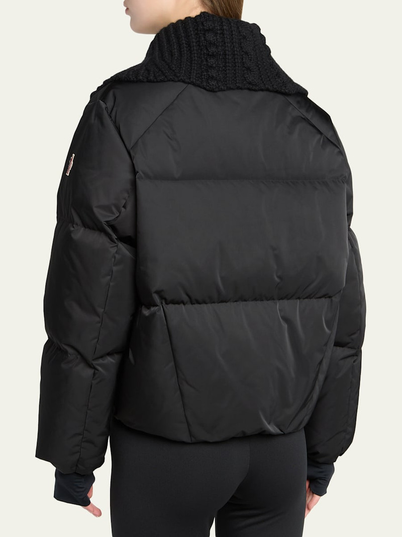 Moncler Grenoble Furtschella Down Bomber Jacket with Detachable Collar outlook