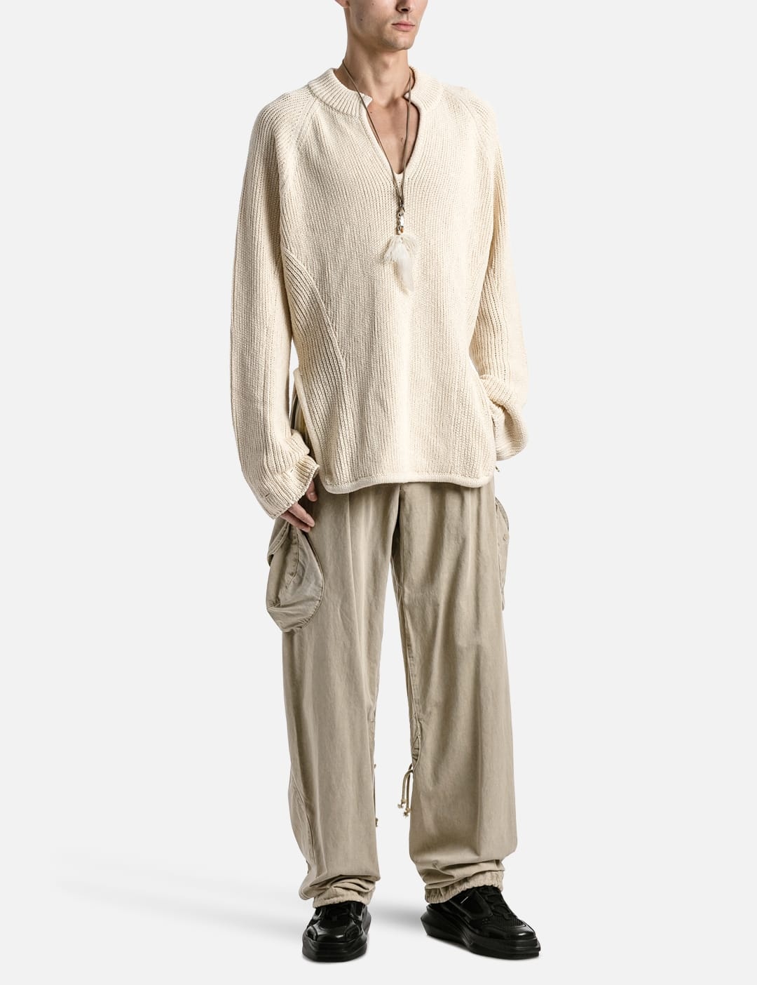 HYEIN SEO WASHED CARGO PANTS | REVERSIBLE