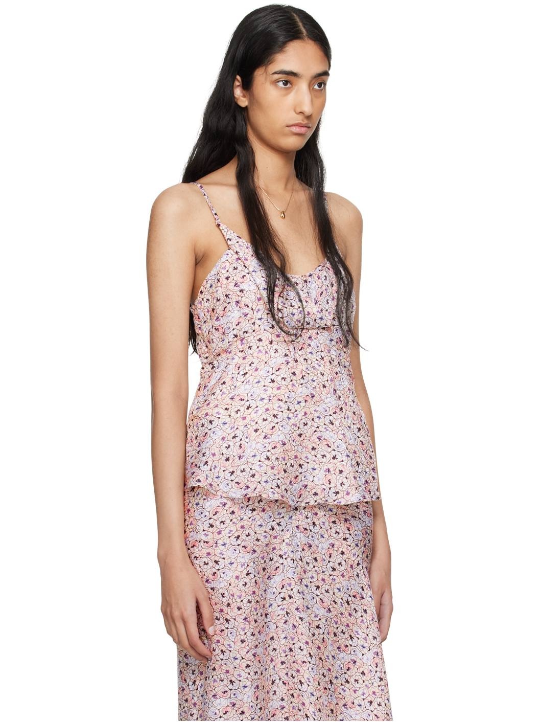 Off-White & Purple Minha Camisole - 2