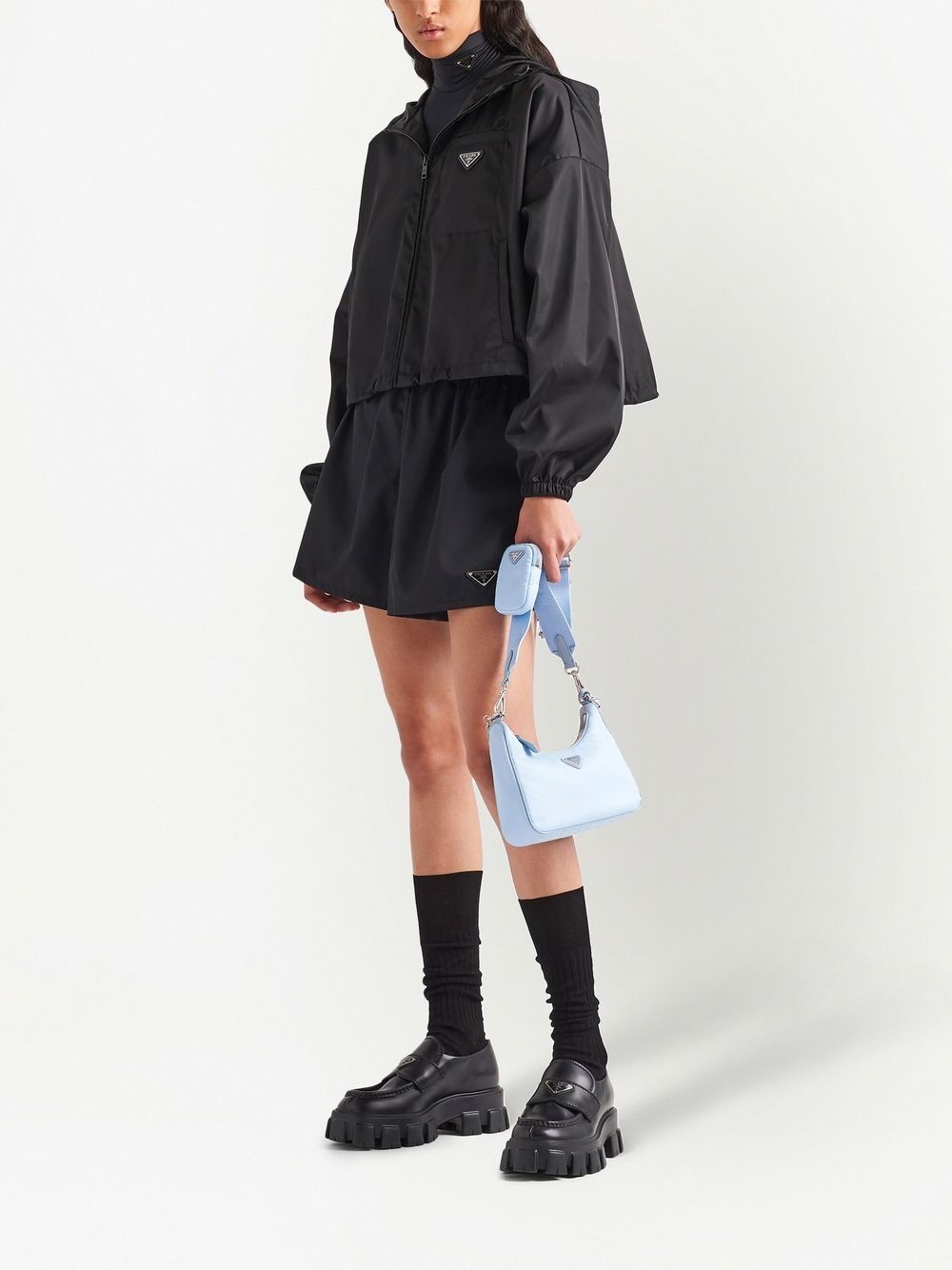 Re-Nylon hooded jacket - 2