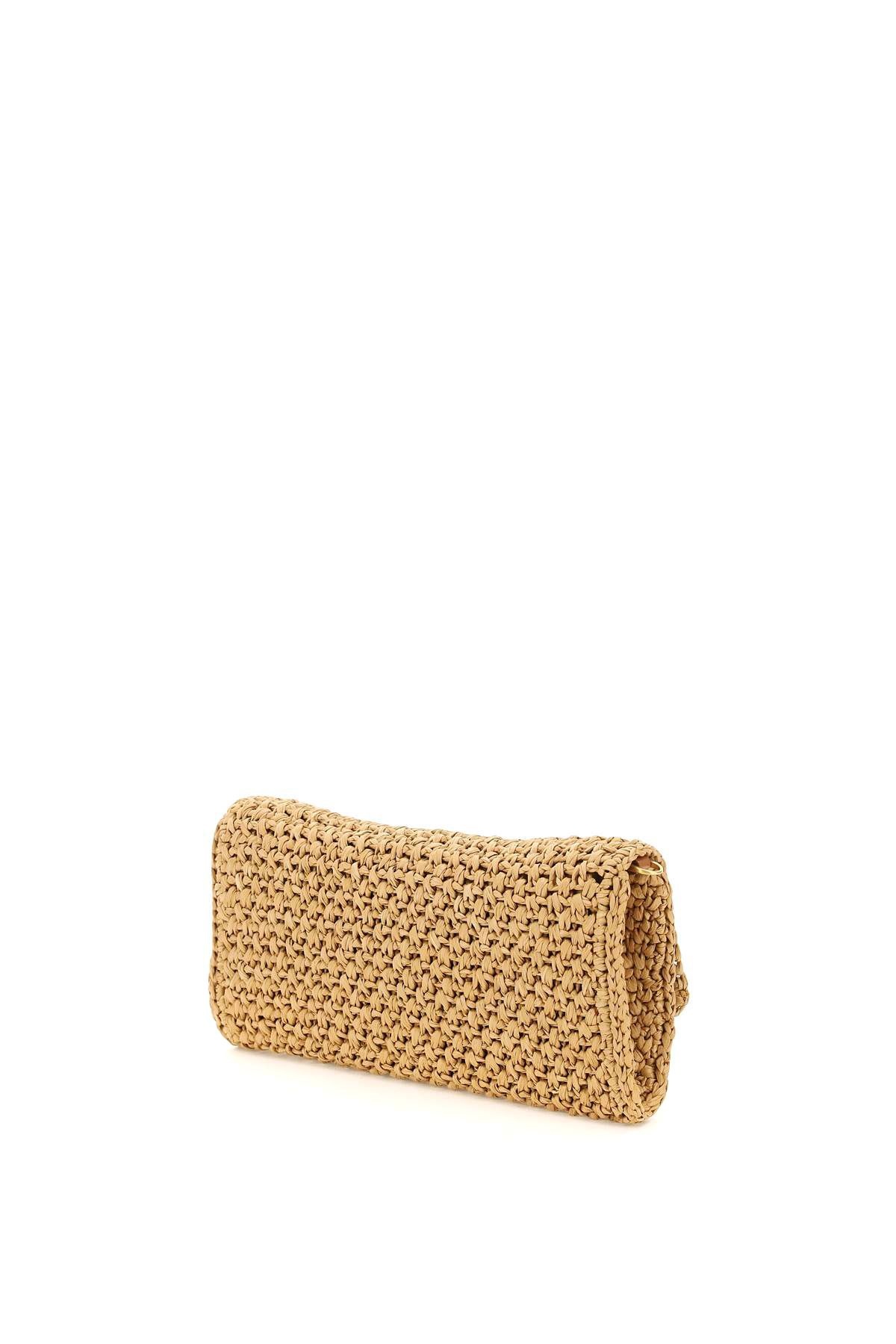 WOVEN RAFFIA POUCH - 2