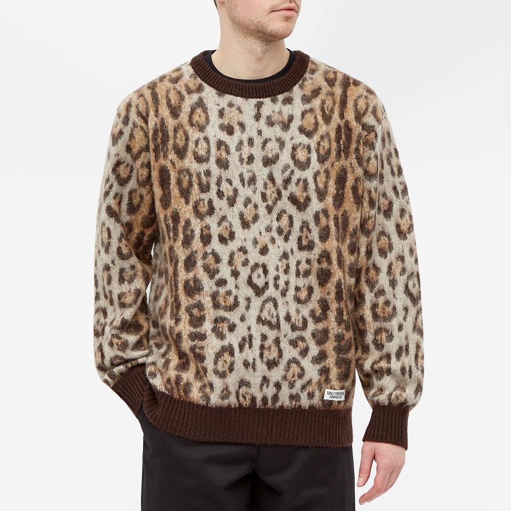 Wacko Maria Jaguar Mohair Crew Sweat - 4