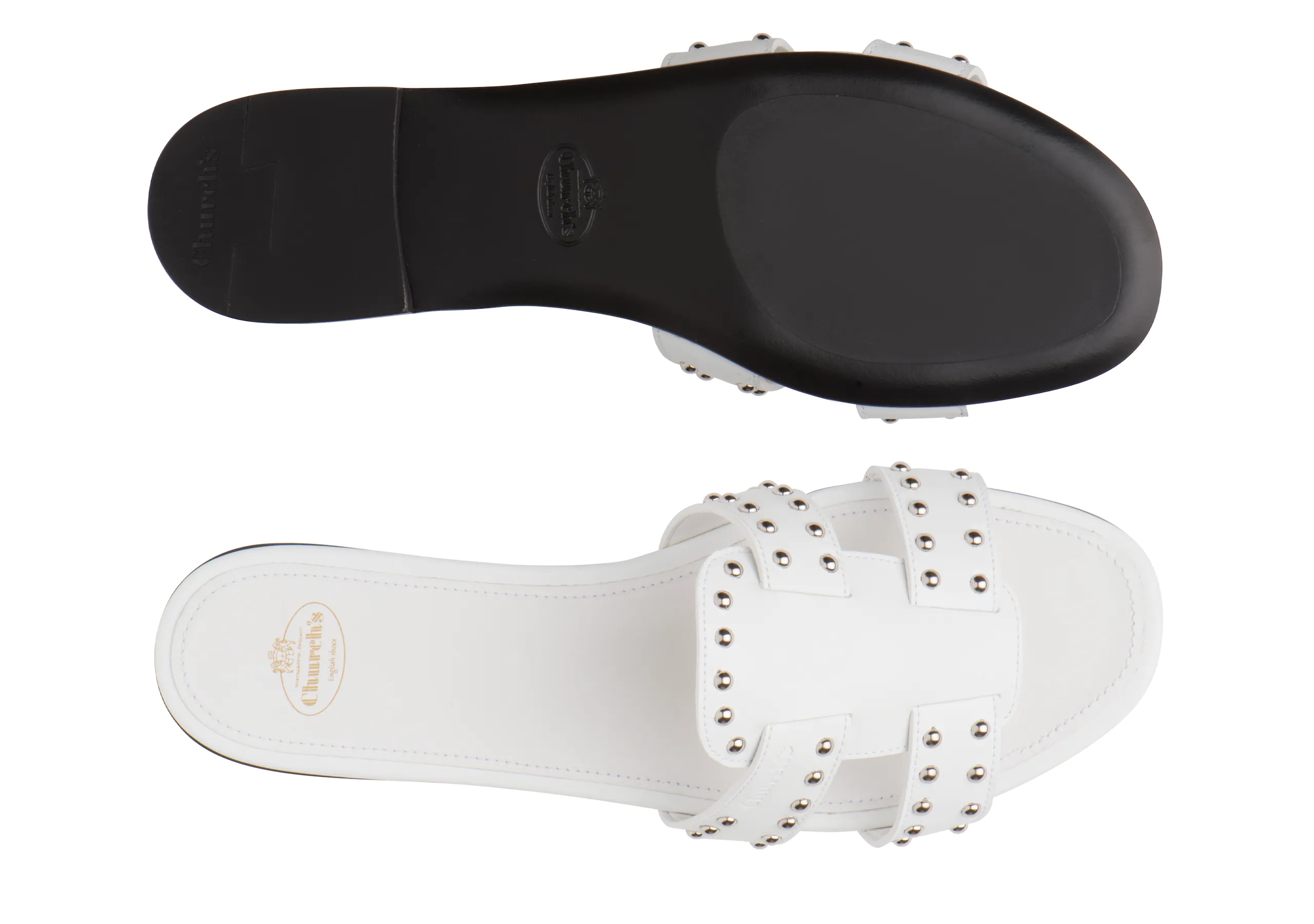 Dee dee met
Prestige Calf Slip on Sandal White - 3