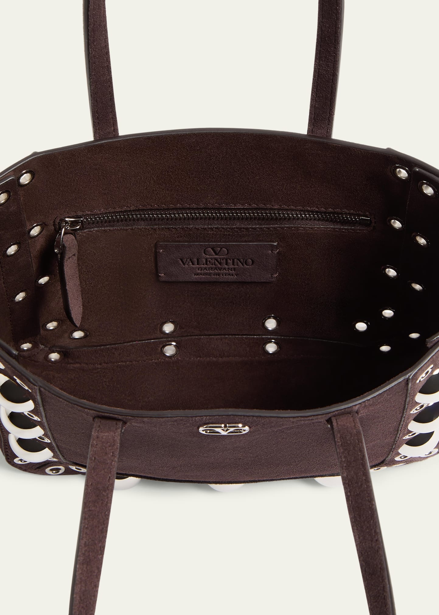 Nellcote Studded Suede Mini Tote Bag - 4