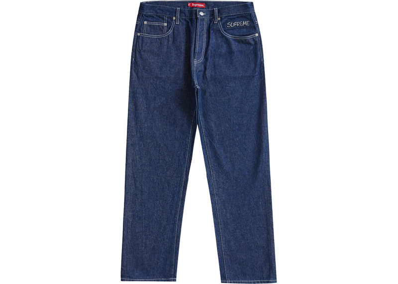 Supreme Supreme Smurfs Regular Jean Blue outlook
