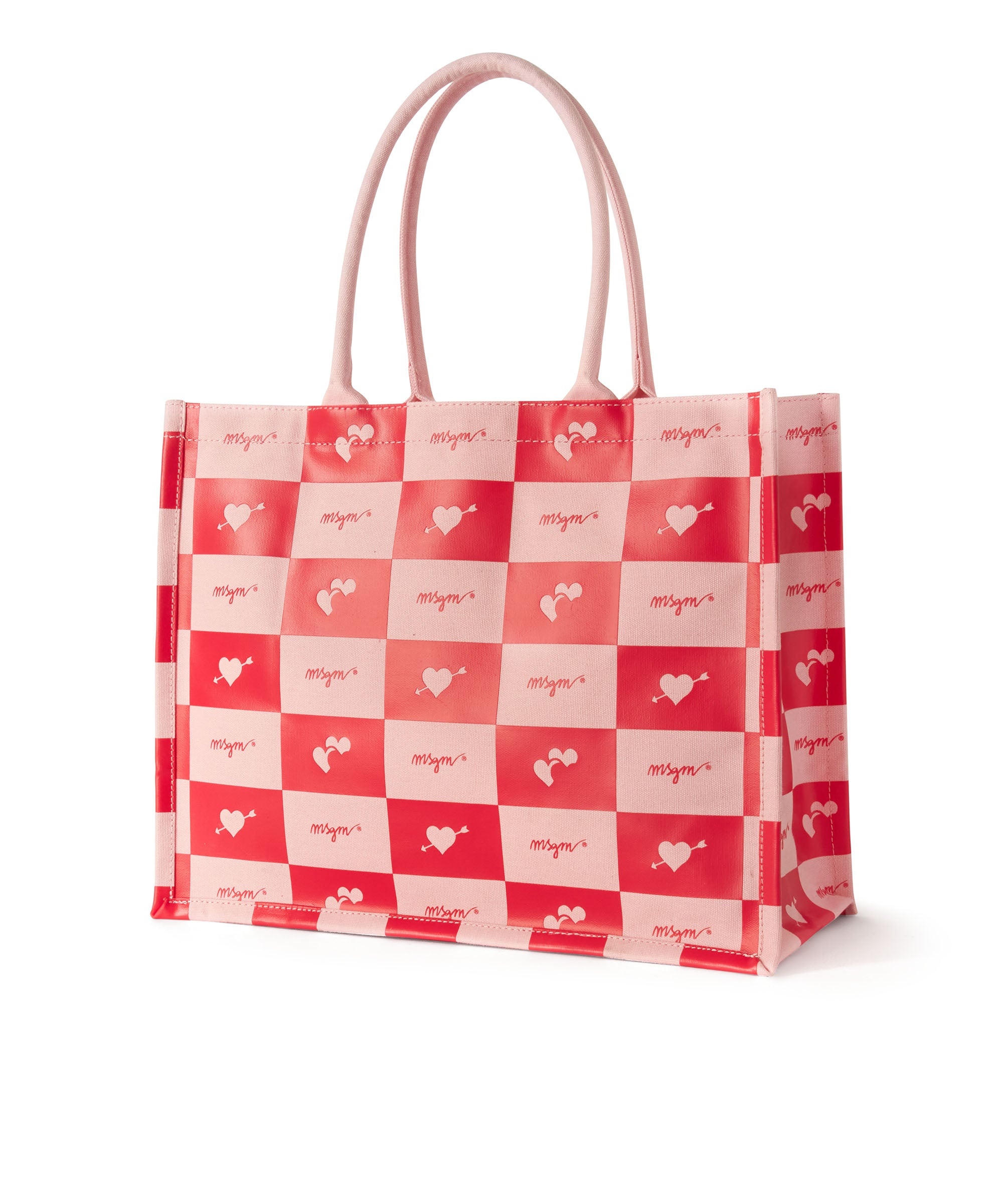 Blended cotton MSGM Canvas Tote Bag 3