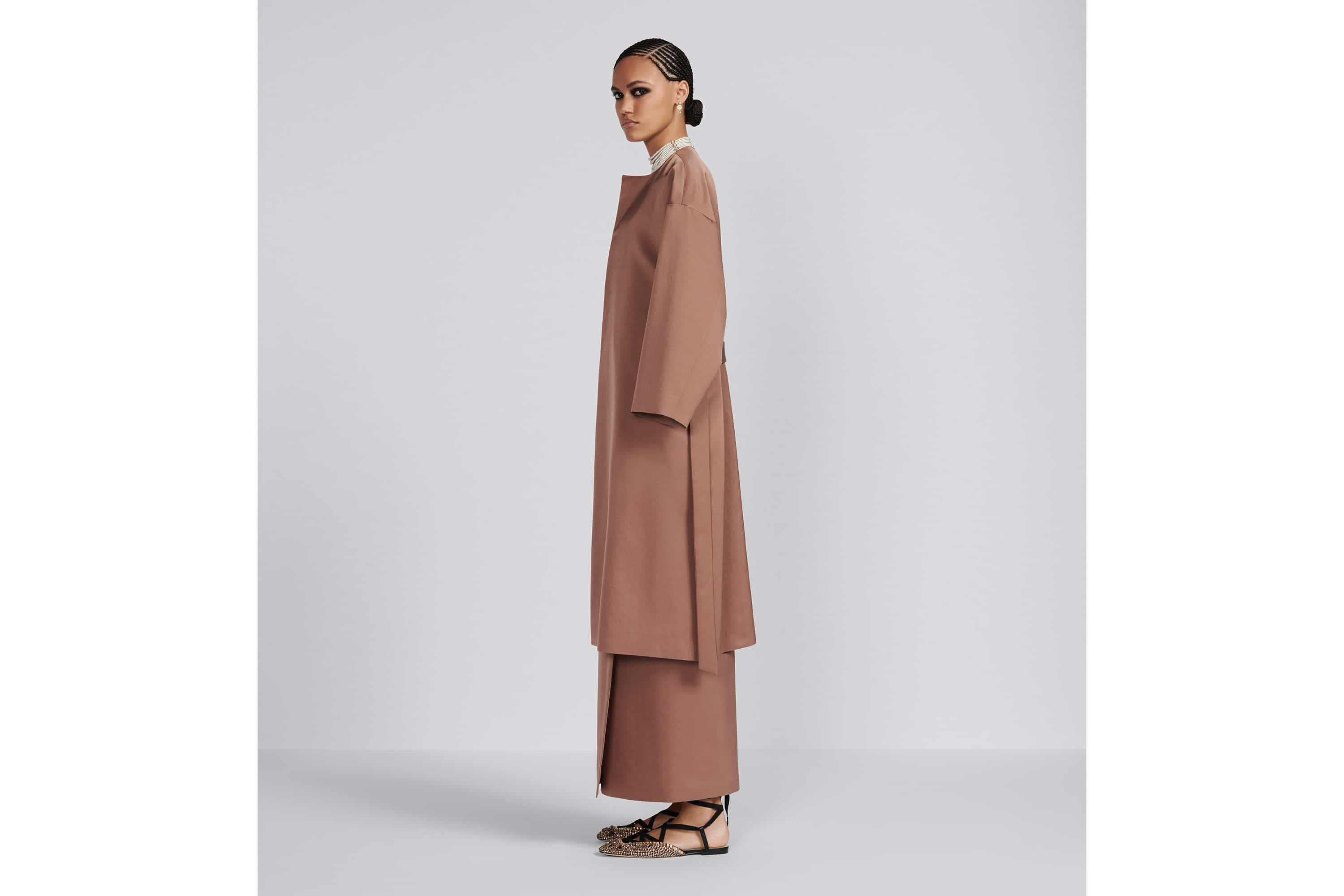 Coat with Belt - 5