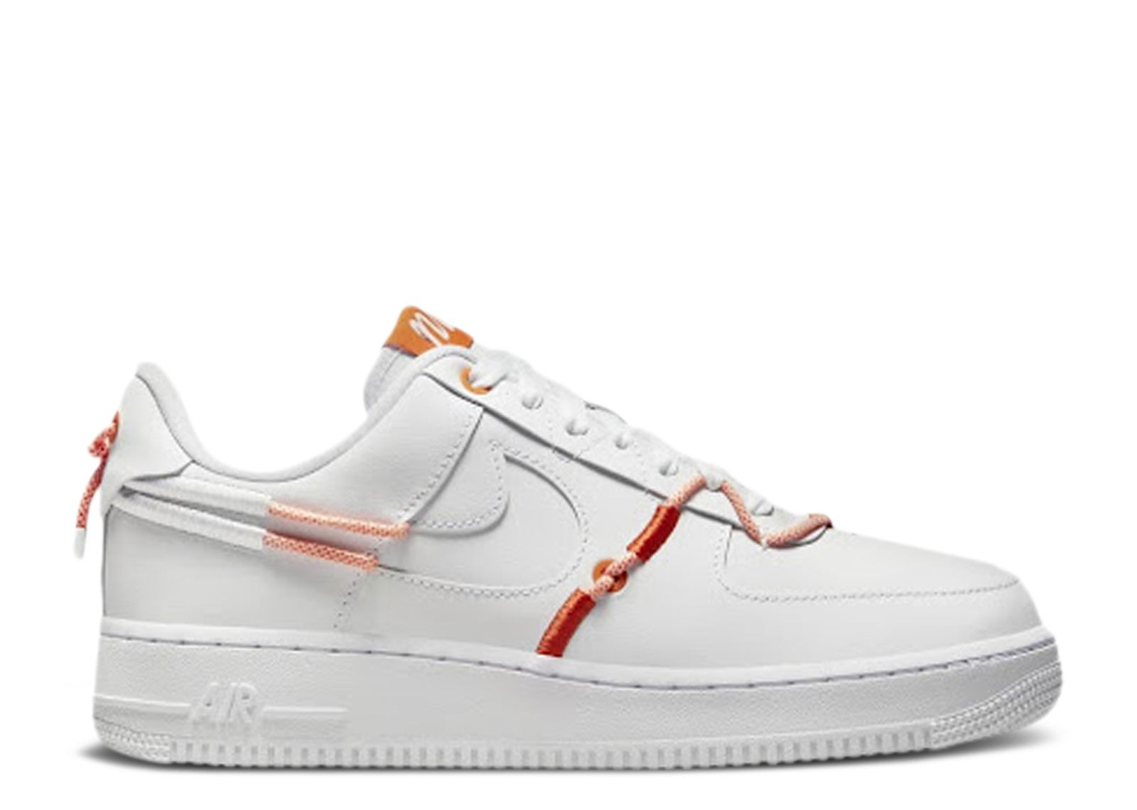 WMNS AIR FORCE 1 '07 LX 'WHITE SAFETY ORANGE' - 1